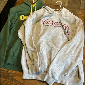 2college sweaters Stanford university and Oregon